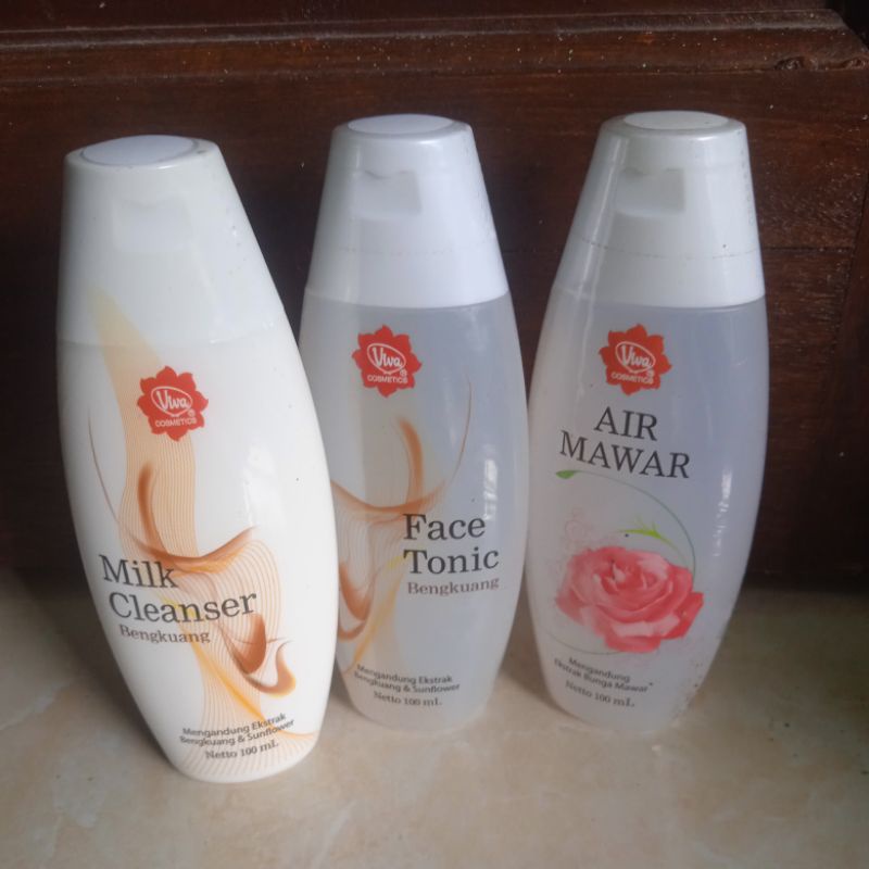 Jual Viva Air Mawar Face Tonic Milk Cleanser Ml Shopee Indonesia