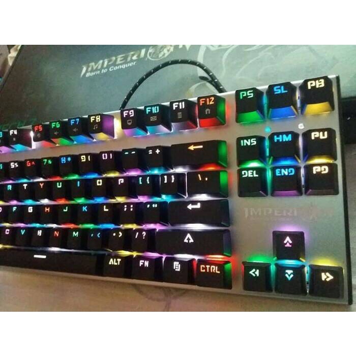 Jual Keyboard Gaming Imperion Rgb Mechanical Keys Shopee Indonesia