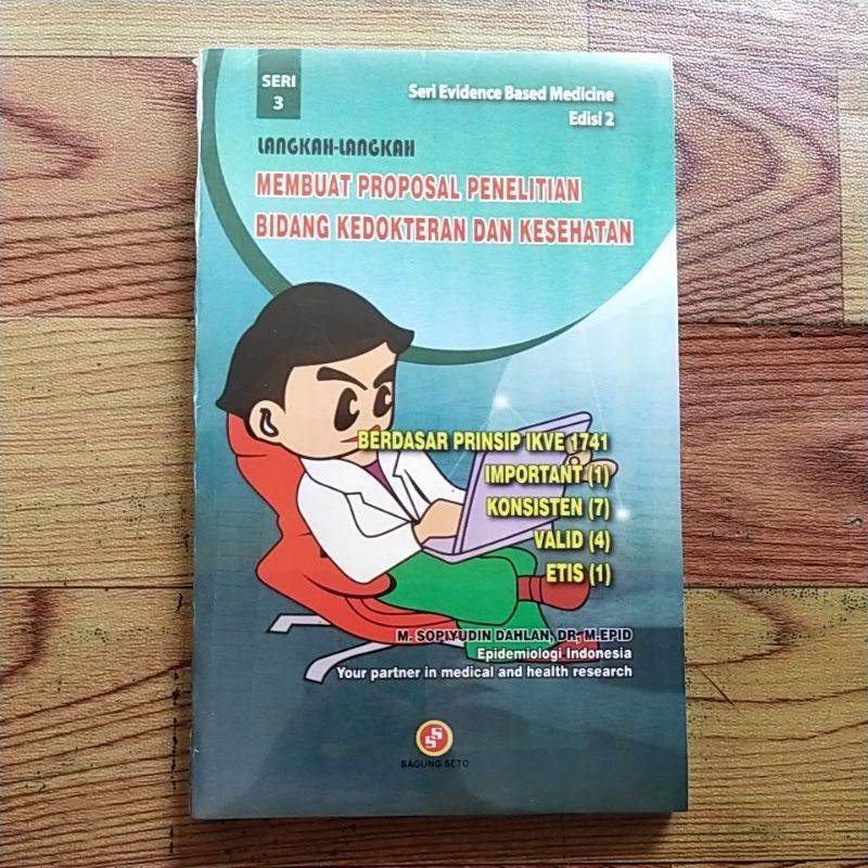 Jual BUKU LANGKAH LANGKAH MEMBUAT PROPOSAL PENELITIAN BIDANG