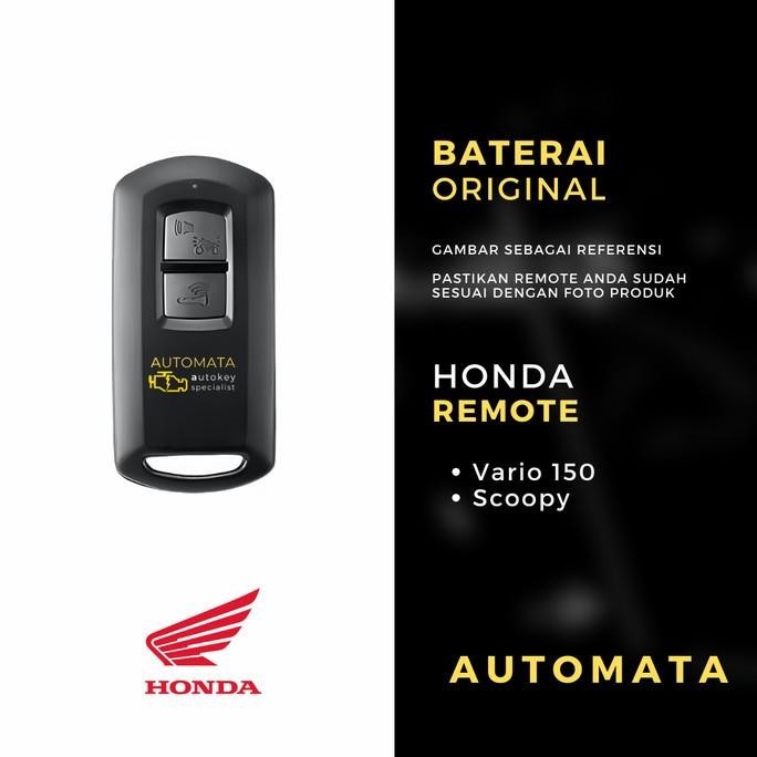 Jual Baterai Remote Kunci Keyless Motor Honda Vario Scoopy Original