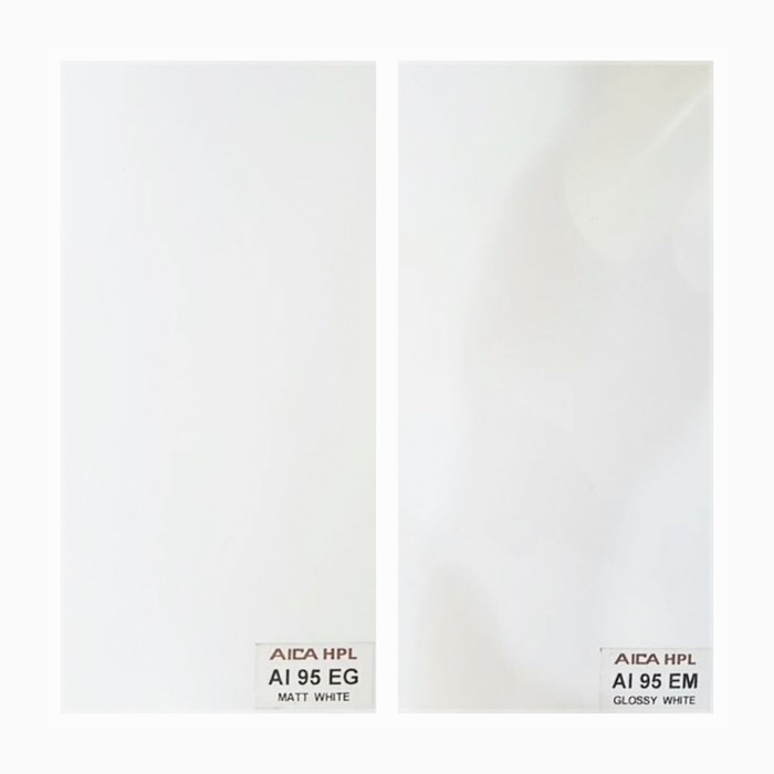 Jual Hpl Aica Ai White Putih Doff Gloss High Pressure Laminate