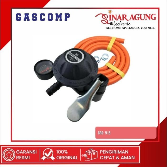 Jual Selang Gas Regulator Klik On Super Lock Gascomp Grs Anti Tikus