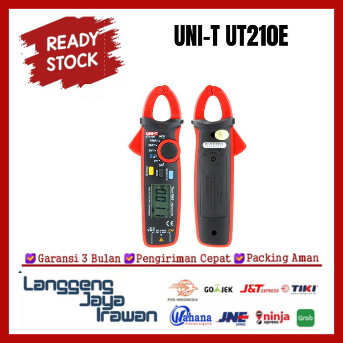 Jual Tang Ampere Clamp Meter Mini ACm DC UNI T UT210E UT 210E 100Amp