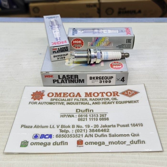 Jual Busi Ngk Laser Platinum Bkr Equp Busi Bmw Original Asli Japan