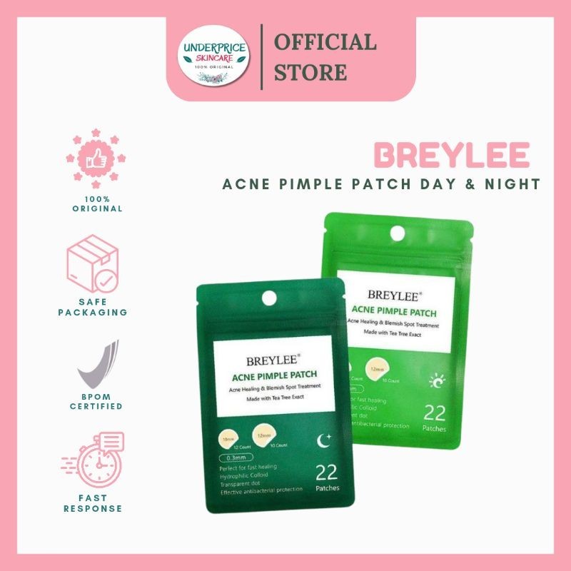 Jual BREYLEE Acne Pimple Patch Day Night BREYLEE ACNE PIMPLE PATCH