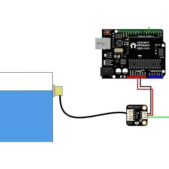 Jual Dfrobot Non Contact Digital Water Dfrobot Liquid Level Sensor