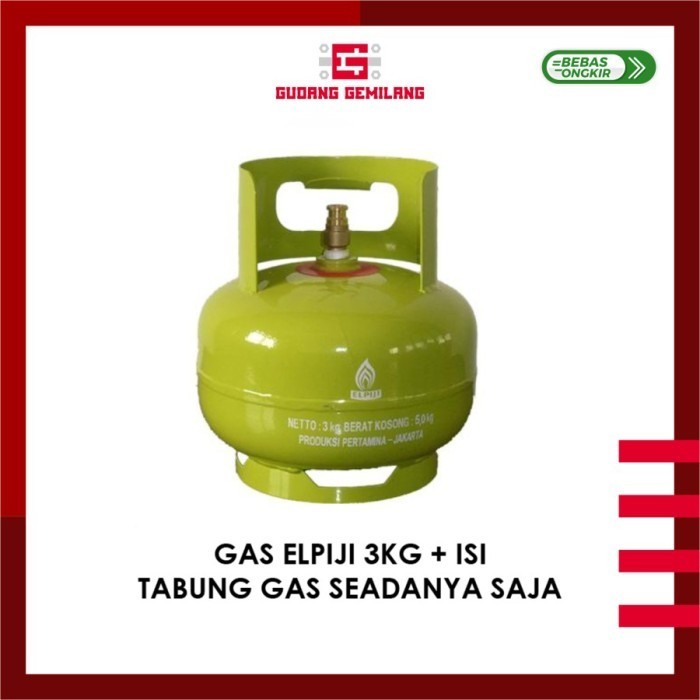 Jual Tabung Gas Elpiji Kg Isi Gas Lpg Melon Kg Isi Shopee Indonesia