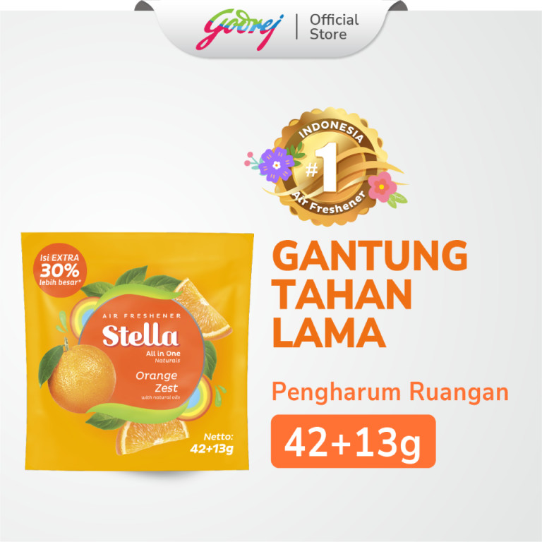 Jual Stella All In One Orange Zest 42 13gr Pengharum Ruangan Shopee