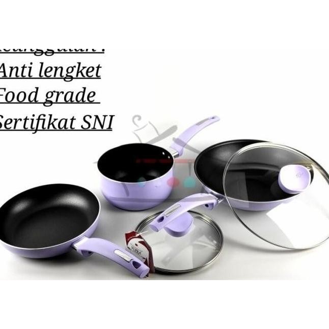 Jual Panci Set Pcs Supra Chef Renata Moeloek I Cookware Piece