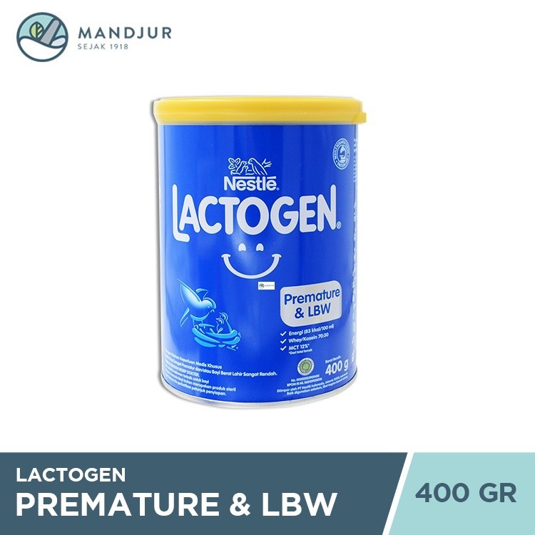 Jual Lactogen Premature LBW 400 Gr Susu Khusus Bayi Prematur Dan