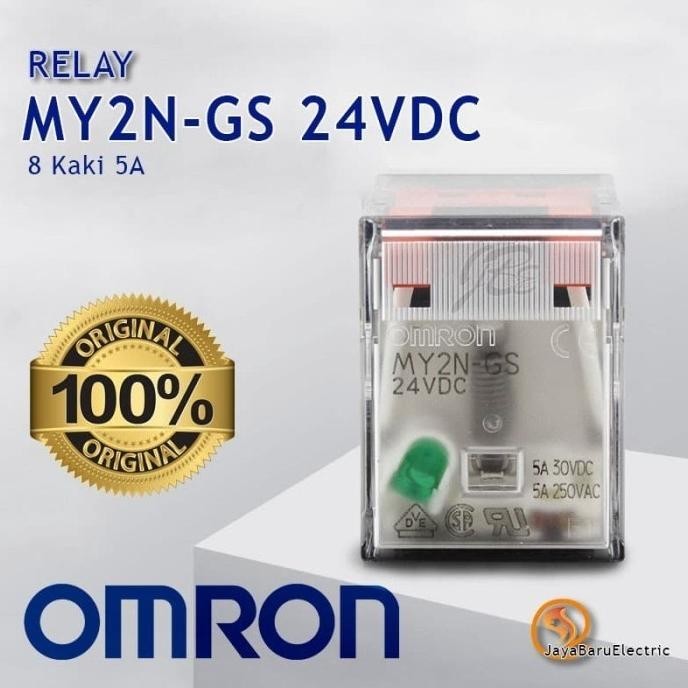 Jual Relay Omron My N Gs Vac V Dc Asli Original Shopee Indonesia