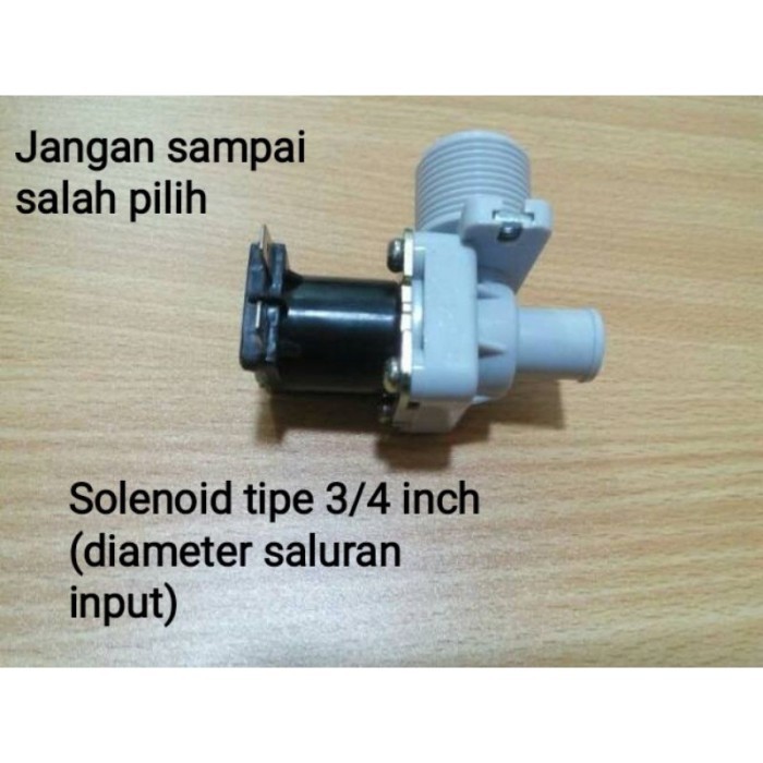 Jual Selenoid Valve Water Inlet Air Mesin Cuci Sharp Samsung LG Toshiba