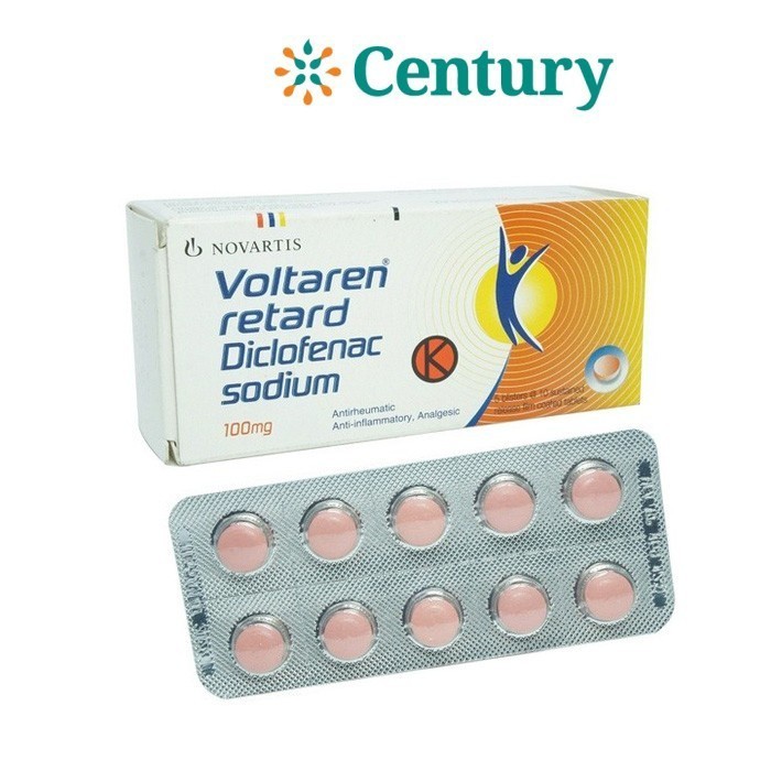 Jual Voltaren Retard Mg Strip Tablet Nyeri Natrium