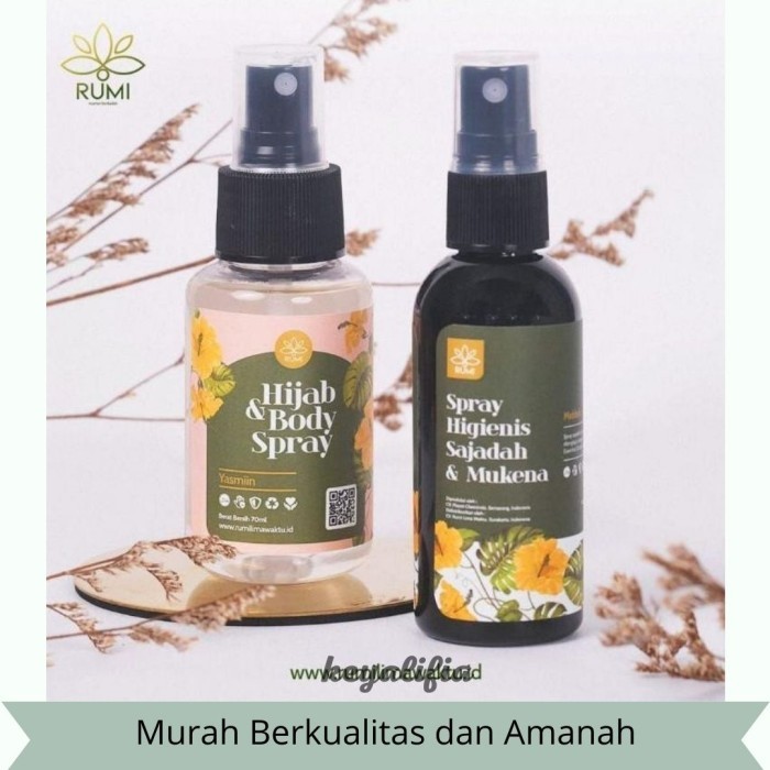 Jual Rumi Spray Higienis Sajadah Dan Mukena Aroma Mekkah Ml Shopee