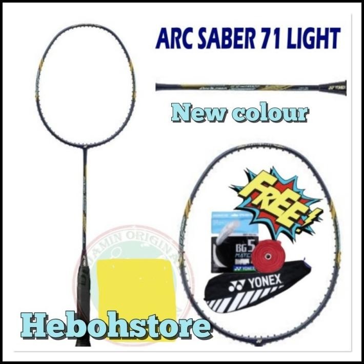 Jual New 2021 Raket Badminton New Colour Yonex Arcsaber 71 Light