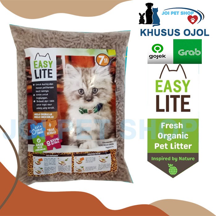 Jual Wood Pelet Easy Lite Kg Easy Cat Litter Kg Shopee Indonesia