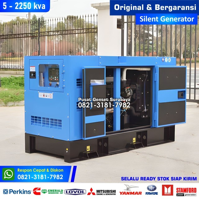 Jual Harga Genset Kva Perkins Cummins Isuzu Emerald Phase