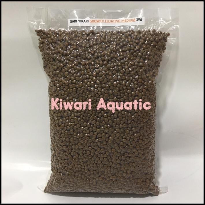 Jual Saki Hikari Growth Medium M Floating Repack Repacking 1Kg