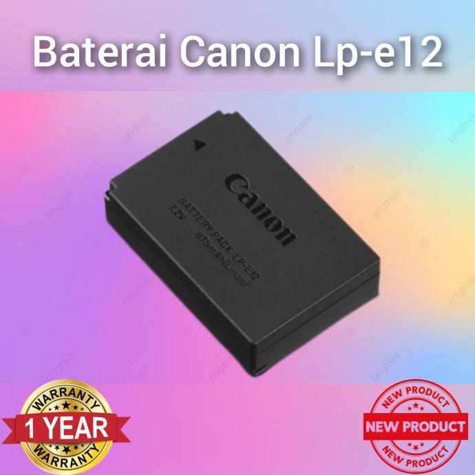 Jual Baterai Canon Lp E12 Original Battery Shopee Indonesia