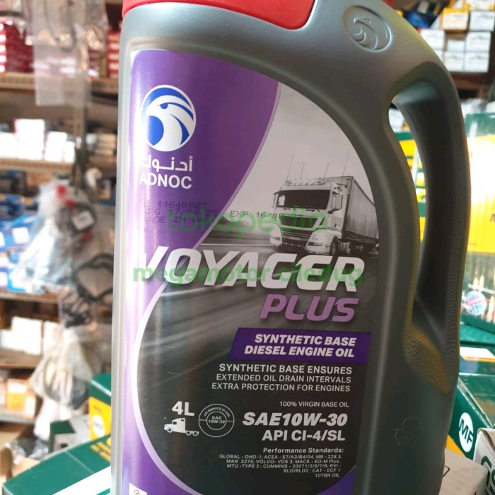 Jual Oli Adnoc Voyager Sae W Api Service Ci Sl Kemasan Liter