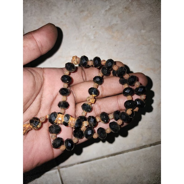 Jual Barang Kuno Tasbih Langka Dari Batu Warisan Mbah Antik Unik