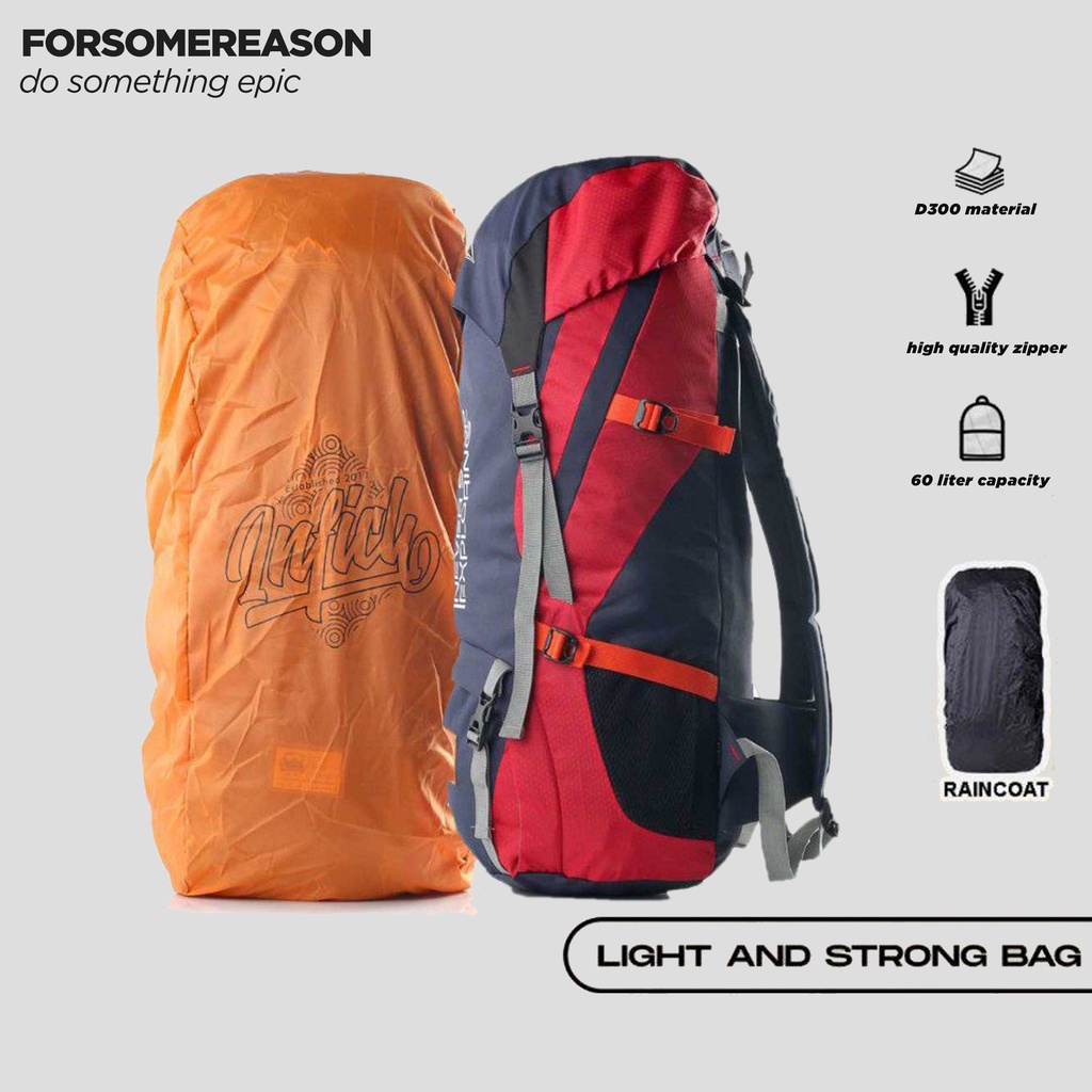 Jual Forsomereason Tas Carrier 80 Liter Ransel Camping Keril Gunung