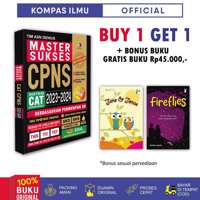 Jual Buku Master Sukses Cat Cpns Soal Hots Shopee Indonesia