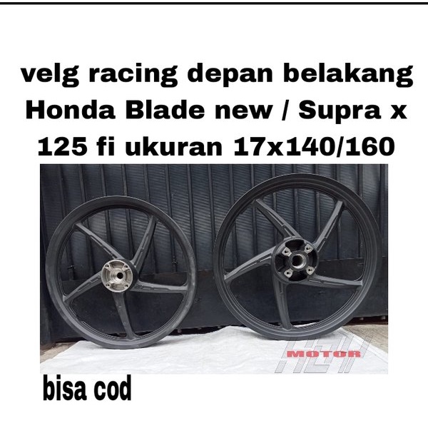 Jual Velg Velek Veleg Velk Racing Depan Belakang Honda Blade New Supra