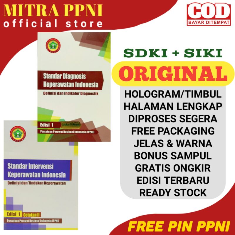 Jual Buku Sdki Siki Paket 2S Ppni Terbaru Edisi 1 Cetakan 2 3 Th 2017