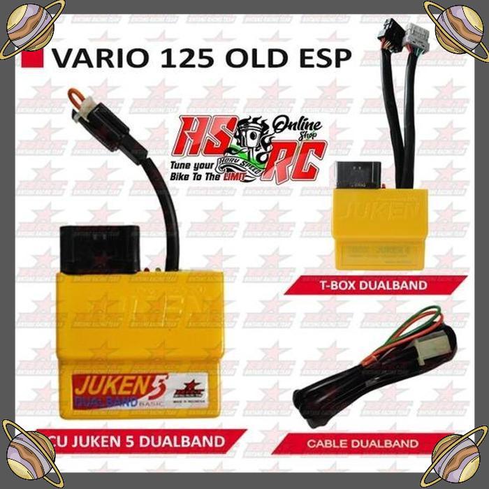 Jual HSR ECU RACING BRT JUKEN 5 DUAL BAND HONDA VARIO 125 LAMA ESP FI