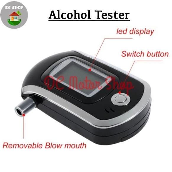 Jual Alcohol Tester Digital Analyzer Alat Ukur Kadar Alkohol Tubuh