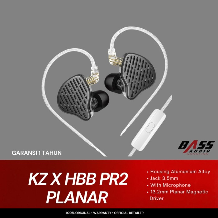 Jual Kz X Hbb Pr Planar Magnetic Driver In Ear Earphone Iem Pr With