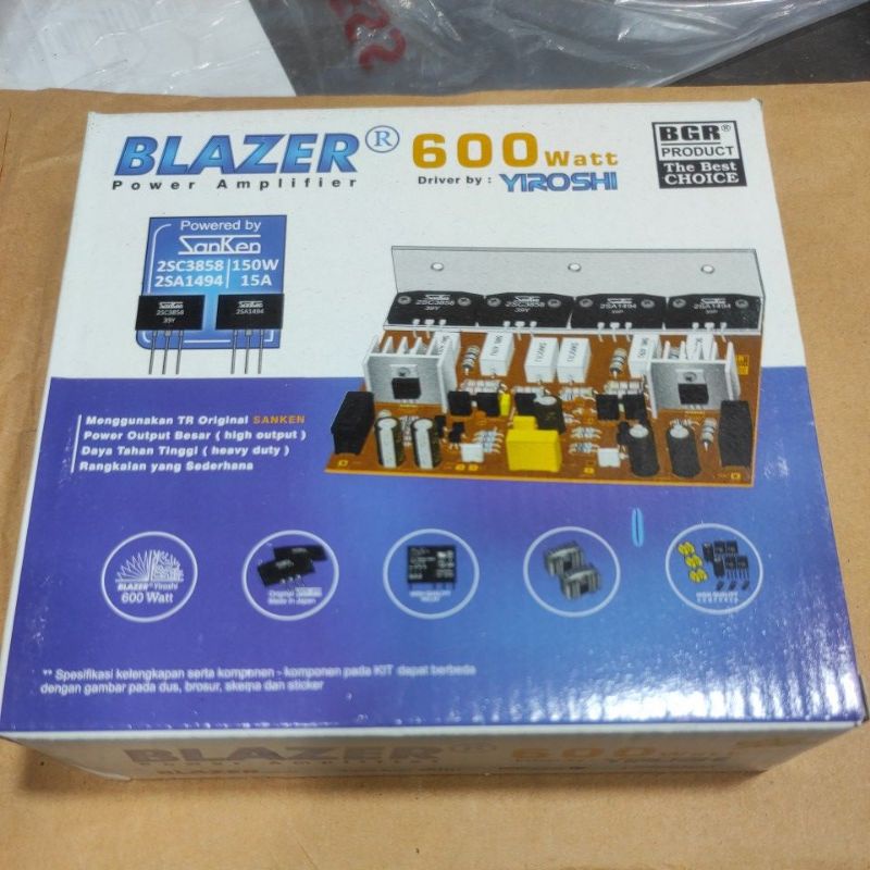 Jual Kit Ocl 600w Blazer 600 Watt Mono Original Yiroshi Power 600watt