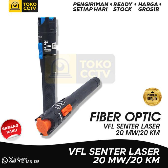 Jual Visual Fault Locator 20Mw 20Km Vfl Senter Laser 20Mw 20Km Fiber