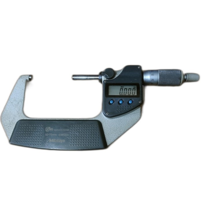 Jual Micrometer Mitutoyo Digital 50 75mm 0 001mm Seken Masih Normal