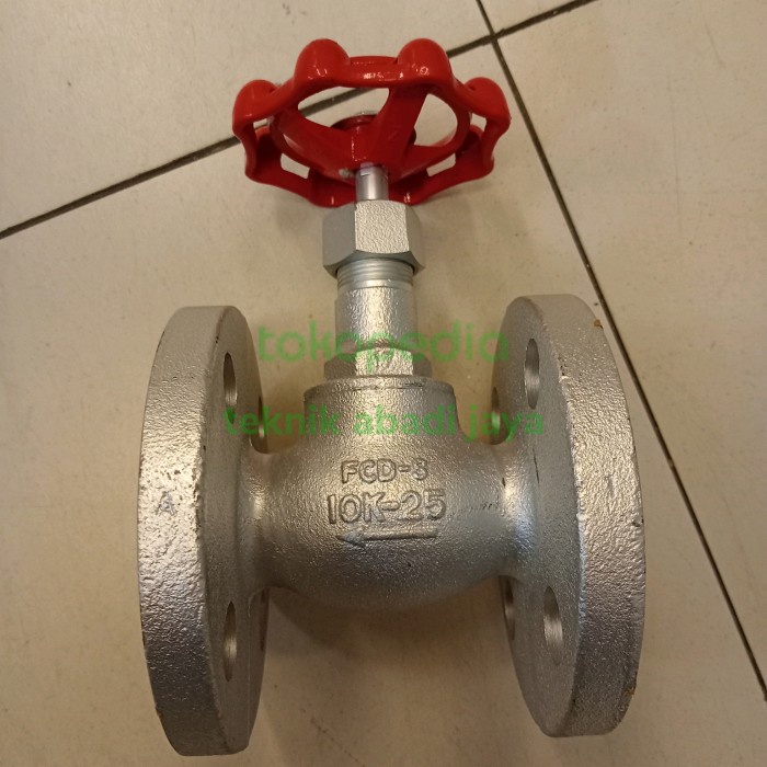 Jual New Globe Valve 1 Kitz Sjbf Jis10K Cast Iron Steam Dn 25 Diskon