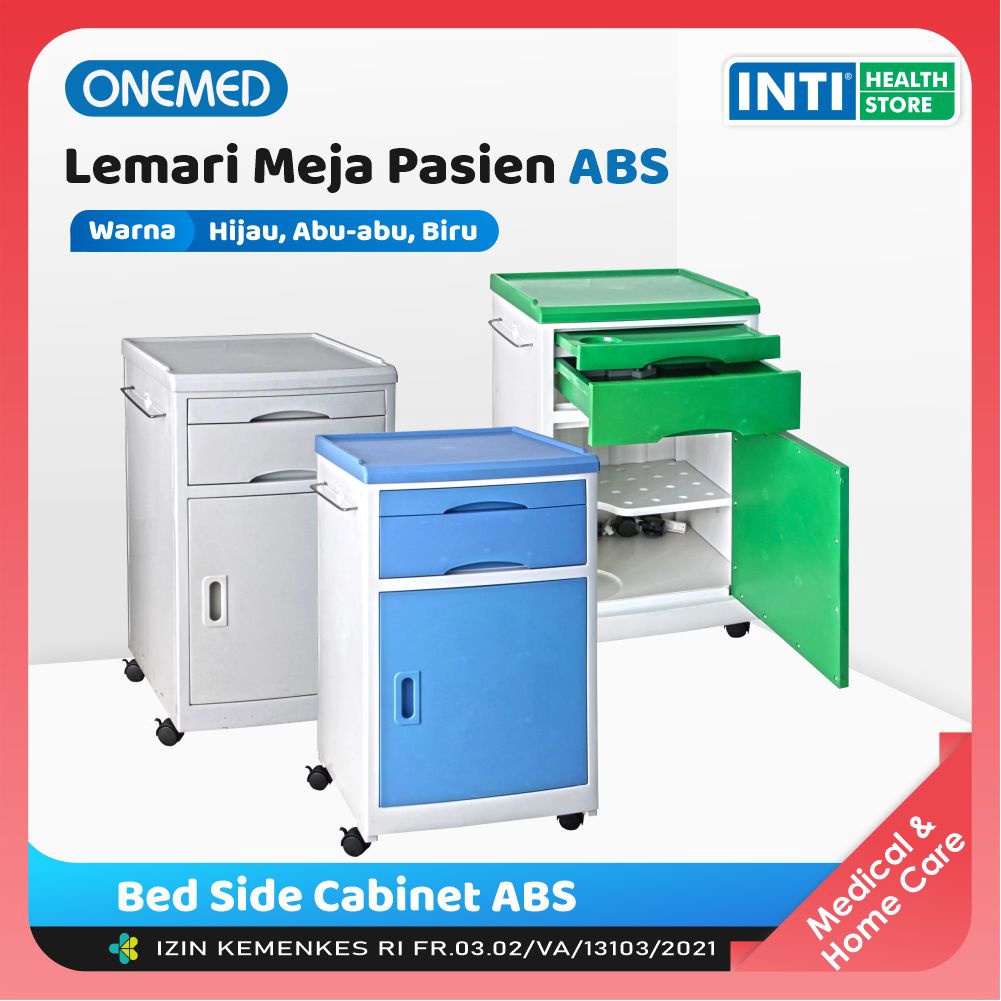 Jual Onemed Bed Side Cabinet Abs Onemed Lemari Meja Pasien Abs