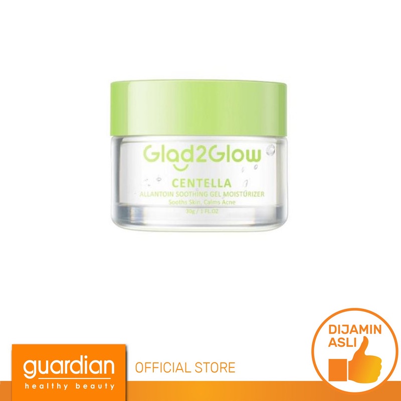 Jual Glad2Glow Centella Allantoin Soothing Moisturizer Gel 30Gr