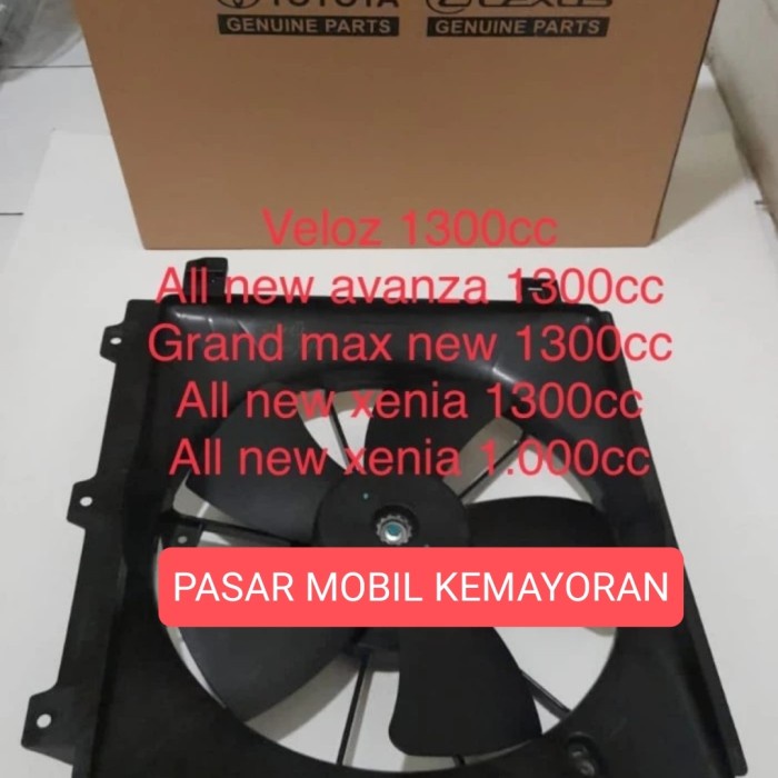 Jual Shouroud Fan Assy Motor Fan Assy Kipas Radiator Komplit Avanza