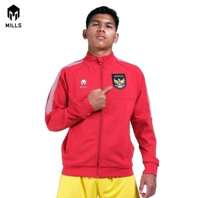 Jual Mills Timnas Indonesia Garuda Anthem Jacket 8042Ina Shopee Indonesia