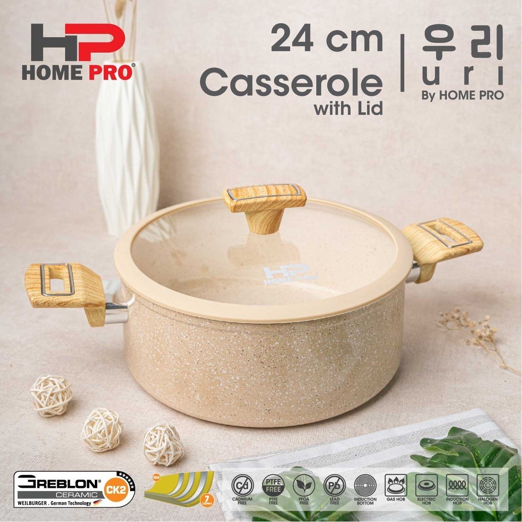 Jual Home Pro Uri Series Granite Cerac Eunkyung Set Frypan Casserole