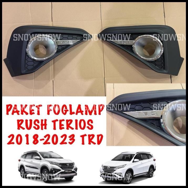 Jual DISKON PAKET RING FOGLAMP ALL NEW RUSH TERIOS 2018 2022 2023 TRD