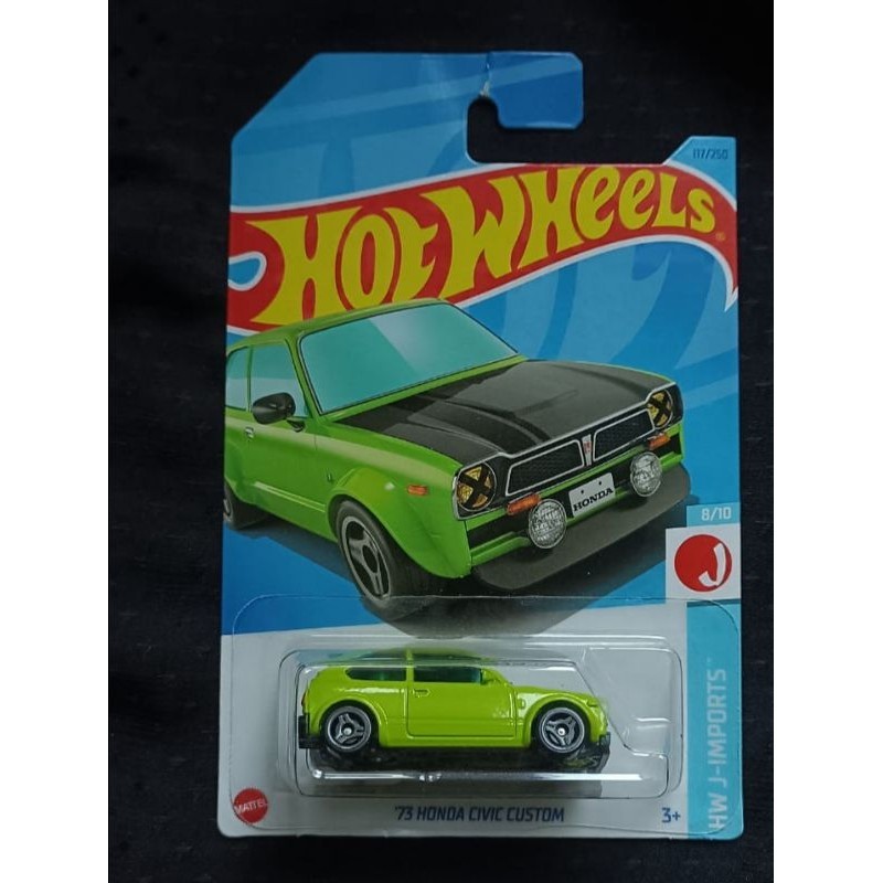 Jual Hot Wheels 73 Honda Civic Custom Hijau HW J IMPORTS Shopee