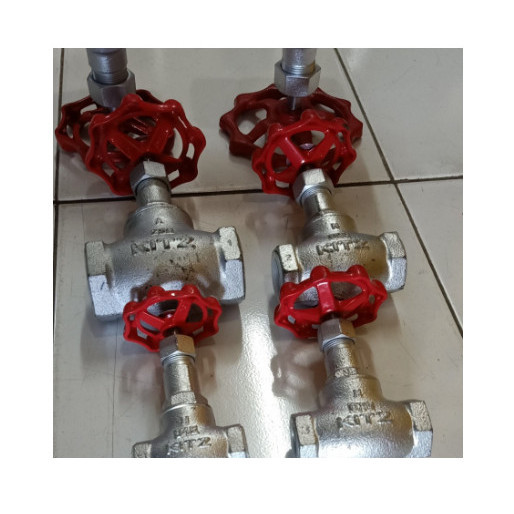 Jual Globe Valve Stop Kran Steam Uap Kitz 1 Inch Original Ductile Iron