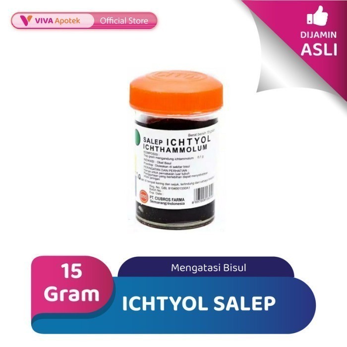 Jual Ichtyol Cito Salep Untuk Mengatasi Bisul Gram Shopee Indonesia