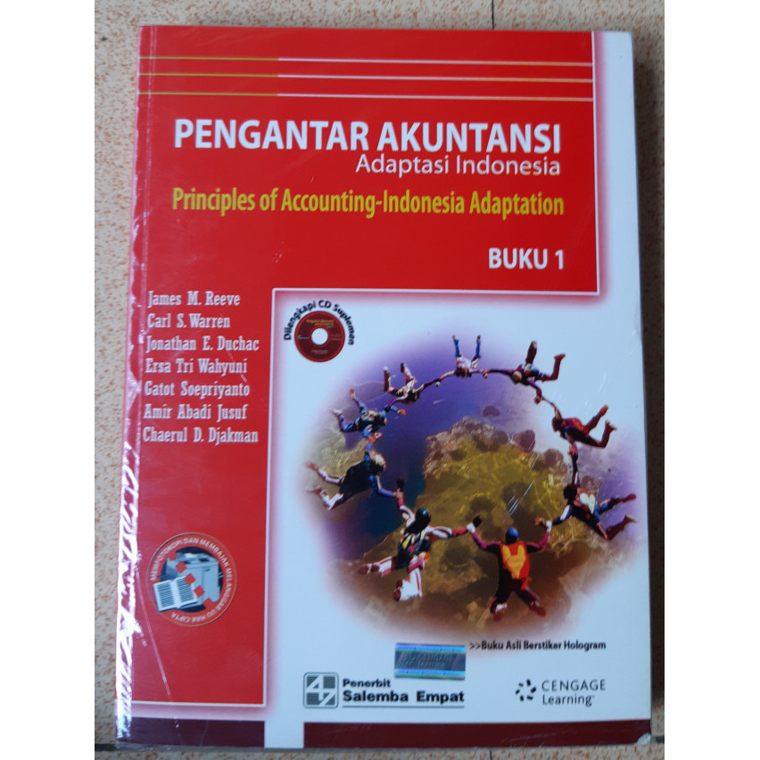 Jual Buku Pengantar Akuntansi Adaptasi Indonesia BUKU 1 Reeve Warren