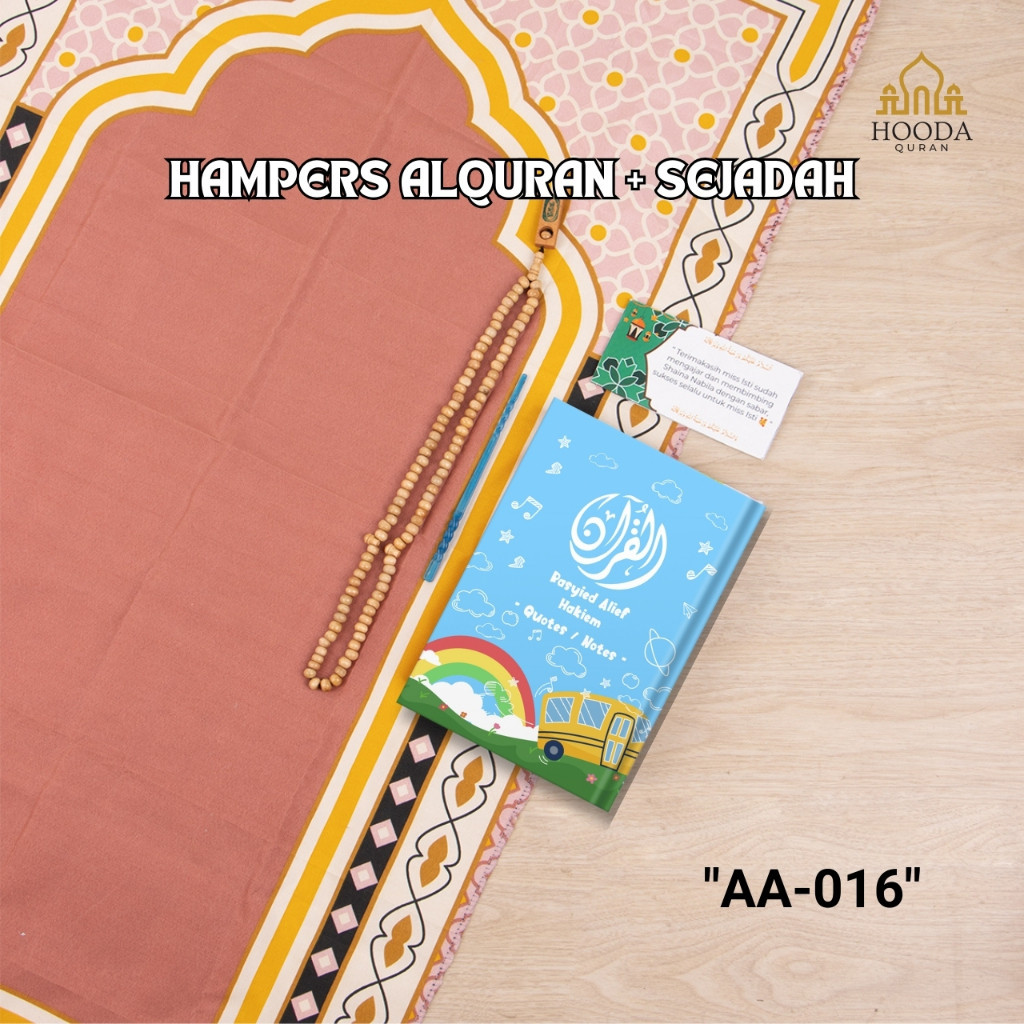 Jual HOODA Paket Alquran Untuk Seserahan Quran Custom Nama Terjemah