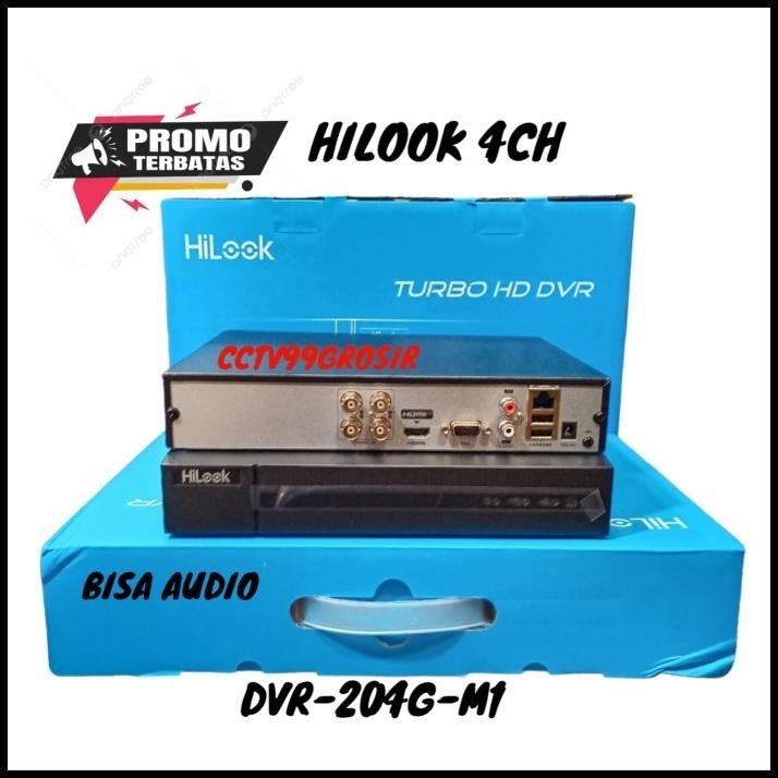 Jual Dvr Hilook 4Ch 4 Channel 1080P Support Audio Dvr 204G F1 S