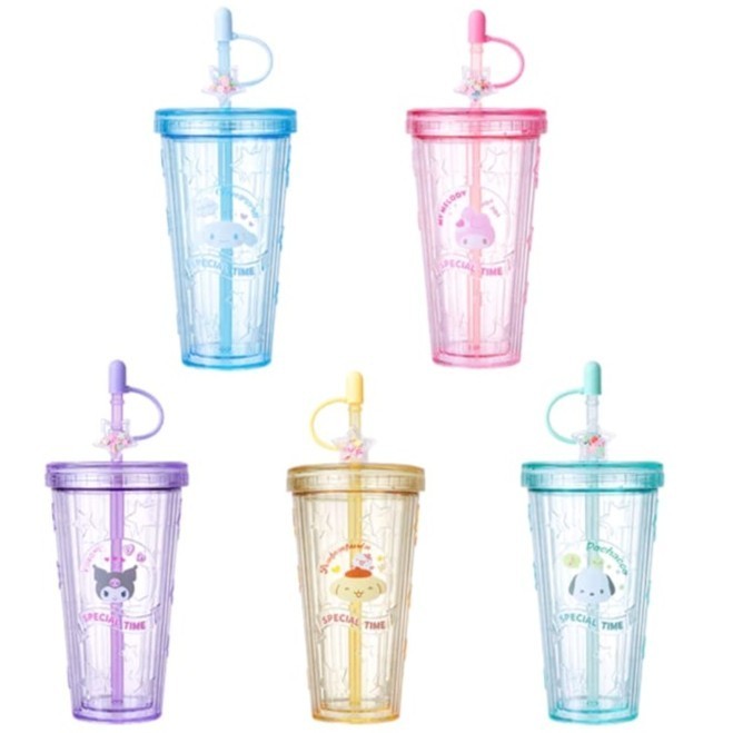 Jual MINISO X SANRIO BOTOL MINUM TUMBLR AKSESORIS FAN ROTATING PEN