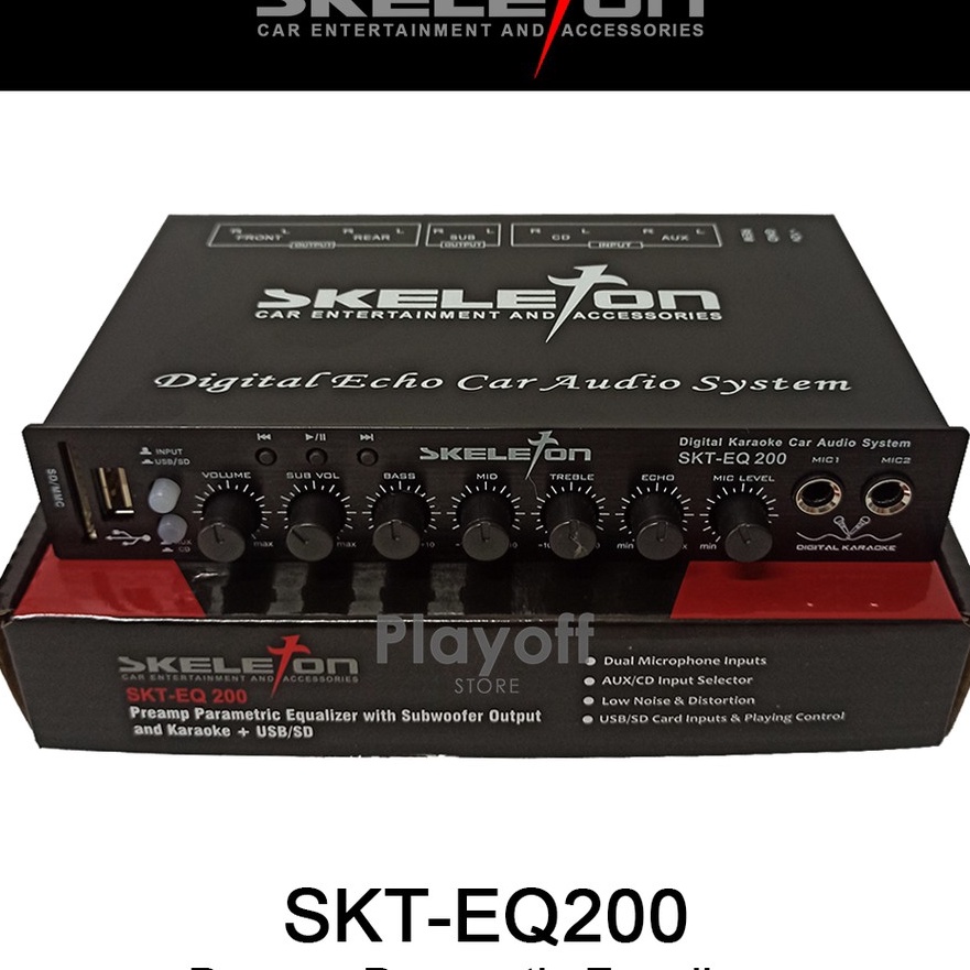 Jual New Parametric Equalizer With Usb Karaoke Mobil Preamp